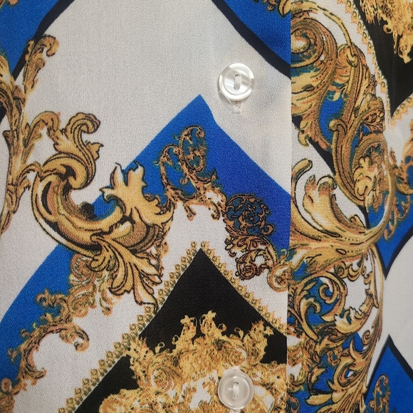 White/Combo shirt. - Picture 2 of 6